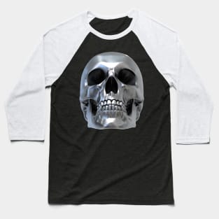 Chrome Skull Baseball T-Shirt